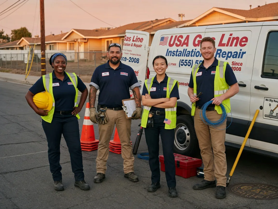 Gas Line Installation company in Chamisal, NM